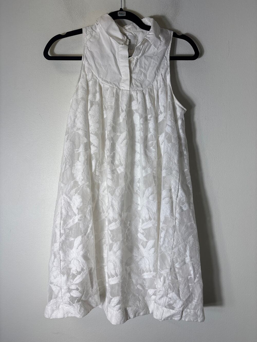 HD in Paris White Sleeveless Mini Dress Sz XS